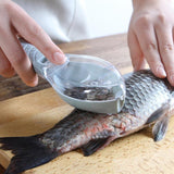 Fish Scales Graters Scraper Fish Cleaning Tool Scraping Scales Device with Cover