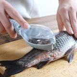Fish Scales Graters Scraper Fish Cleaning Tool Scraping Scales Device with Cover